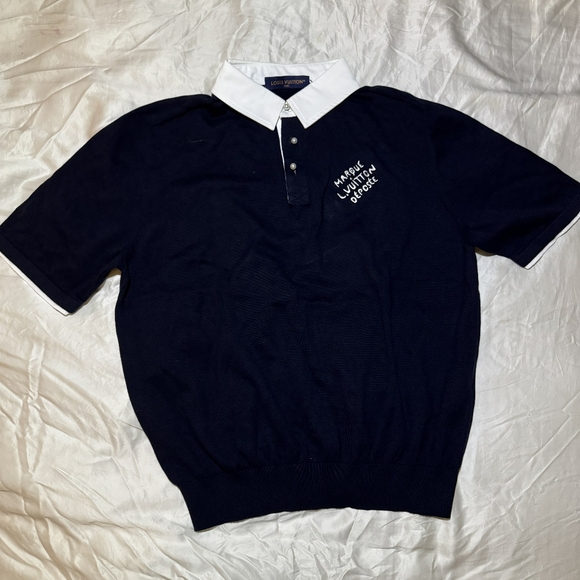 Louis vuitton enbroidered polo - Picture 2 of 4